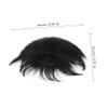 NOLITOY Synthetic Hair Wig Hairpiece Male Wig Piece Bald Replacement Hair Stylish Design view 2