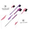 LALADEFIEE 4pcs Eyebrow Eyelash Brushes Lash Comb Makeup Grooming Tool Dual Heads for Women Girls Random Color view 3