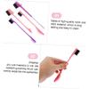 LALADEFIEE 4pcs Eyebrow Eyelash Brushes Lash Comb Makeup Grooming Tool Dual Heads for Women Girls Random Color view 4