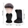 Gogogmee 1set Beard Shaving Brush Stand for Men Soft Bristles for Comfortable Grooming Design Shaving Kit for Beard Care and Grooming Routine view 2