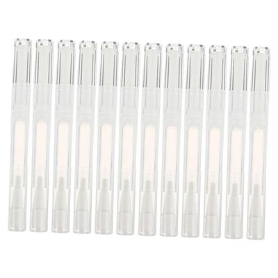 Mikinona Cosmetic Containers 15pcs Empty Lip Oil Tube Nail Oil Pen Lipstick Refillable Tube Lip Gloss Wand