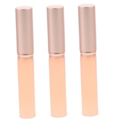 HONMEET 3pcs Silicone Lip Brush for Lipstick and Gloss Application Multi-use Makeup Tool Soft for Daily and Includes Cover