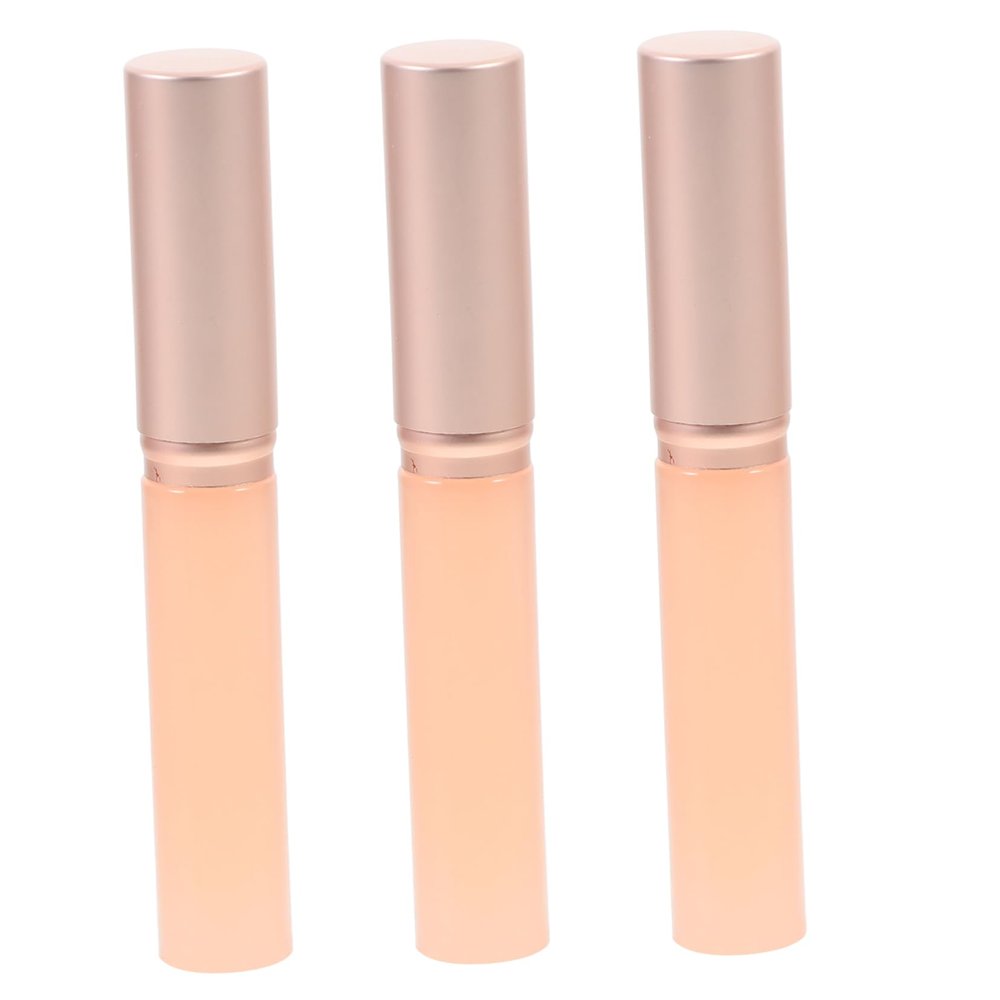 HONMEET 3pcs Silicone Lip Brush for Lipstick and Gloss Application Multi-use Makeup Tool Soft for Daily and Includes Cover