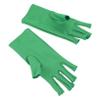 Beatifufu 1pair -uv Fingerless Gloves for Manicure Lightweight Spandex Uv for Nail Treatments Comfortable Design for Gel Nails and Skin Safety view 1