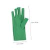 Beatifufu 1pair -uv Fingerless Gloves for Manicure Lightweight Spandex Uv for Nail Treatments Comfortable Design for Gel Nails and Skin Safety view 2