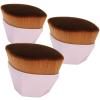 3pcs Makeup Liquid Brushes - Flat Blush Cosmetic Brushes for Makeup Application (Pink) view 4