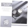 FOMIYES 10pcs Transparent Makeup Spatula for Face Cream Eye Cream Cosmetic Applicators for Mixing and Sampling Beauty Products view 4