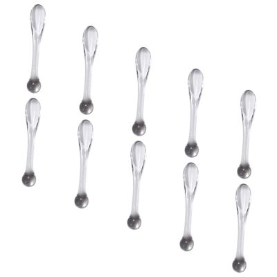 HONMEET 10pcs Cosmetic Spatulas for Makeup Facial Cream Scoops Safe and Smooth Application Tools for Masks Lotions Eye Creams and More