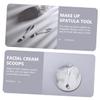 HONMEET 10pcs Cosmetic Spatulas for Makeup Facial Cream Scoops Safe and Smooth Application Tools for Masks Lotions Eye Creams and More view 3