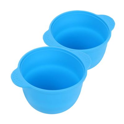 BIUDECO 300ml Silicone Face Mask Mixing Bowl Wax Pot Liner for Hair Wax Warmer Soft Comfortable for Skin Waxing Supplies