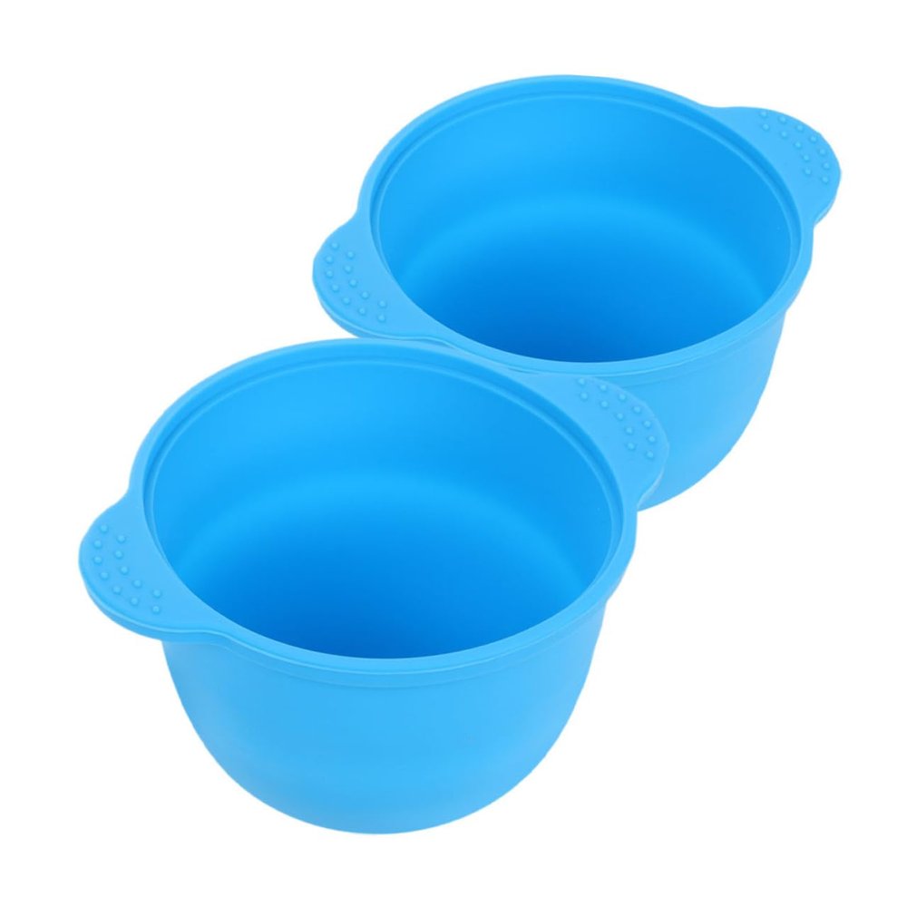 BIUDECO 300ml Silicone Face Mask Mixing Bowl Wax Pot Liner for Hair Wax Warmer Soft Comfortable for Skin Waxing Supplies