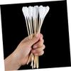 HONMEET 15cm Long Cotton Swab Stick Large Cotton Swabs Wooden Handle 500pcs Boxed for Home and Store view 2