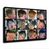 Barbershop Salon Kids Hairstyle Guide Poster Canvas Wall Art Paintings Decor Aesthetic - Modern Boys Haircuts for Barber Shop (1624 inch,Framed) view 2