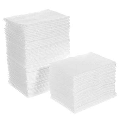 BIUDECO 240pcs Rectangular Makeup Remover Pads Soft Cotton Facial Cleansing Pads for Makeup Removal Travel-Friendly Comfortable Exfoliation for All Skin Types
