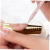 Gogogmee 200pcs Manicure Cuticle Tool Kit Dual-headed Pusher Nail Art Dotting Pen Abs Material Travel Manicure Accessory view 4