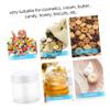 Beatifufu 12pcs Clear Empty Plastic Storage Jars with Lid for Crafts Beauty and Organizing Non-leaking Round Containers for Candy Spices and More view 2