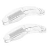 HONMEET 2Pcs Dual-Sided Eyebrow and Eyelash Comb Set Foldable Stainless Steel Makeup Tool Precision Metal Lash Separator and Eyebrow Brush for Beauty Enthusiasts view 1