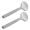 Gogogmee 2pcs Metal Skincare Spatulas for Precise Application of Eye Creams Face Masks Mini Beauty Scoop Tool for Mixing Sampling Compact Lightweight Design for Travel view 1
