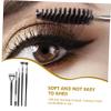 HONMEET 5pcs Eyelash Brush Separator Mascara Fan Tool Lash for Makeup Eyelash Extension view 3