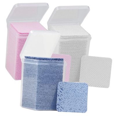 BIUDECO Eyelash Extension Cleaning Nonwoven for Salon Home Use Compact Prevent Clogging for Makeup Lash Care