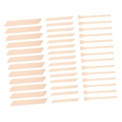 FOYTOKI 150pcs Female Body Hair Wax Rods Wax Applicators Face Hair Removal Sticks Waxing Kit