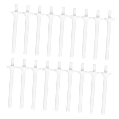 HONMEET 60pcs Disposable Nose Hair Wax Applicators Eco-friendly Plastic Wax Sticks for Safe Nostril Cleaning and Hair Removal for Men and Women