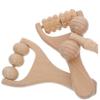 MERRYHAPY 3pcs Wooden Face Roller Tool for Gua Facial Tools Face Roller Trigger Point Massage Stick for Beauty Skincare view 3