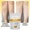 Beauty Turmeric Hair Removal Powder,Wax Powder for Hair Removal for Women & Men | Painless & Quick Solution for Hair Removal turmeric - sendalwood Flavor with No harmful chemicals view 2