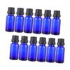 Gogogmee 20pcs Blue Glass Essential Oil Vials 15ml for Traveling view 1