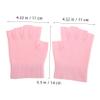 Beatifufu Moisturizing Gel Hand Masks 1 Pair SPA Gloves for Dry Cracked Hands Touchscreen Compatible Reusable Winter Care view 2