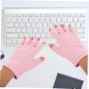 Beatifufu Moisturizing Gel Hand Masks 1 Pair SPA Gloves for Dry Cracked Hands Touchscreen Compatible Reusable Winter Care view 4