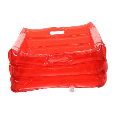 BIUDECO Inflatable Foot Bath Basin for Outdoor Use Portable Foldable Foot Soaker Tub for Camping and to Clean Material Generous Capacity for Comfortable Soaking