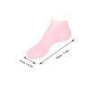 Beatifufu Exfoliating Gloves Moisturizing Socks Kit Pink Socks Exfoliator Foot Care Dry view 4