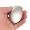 ZJchao Stainless Steel Soap, Metal Soap Bar, Stainless Steel Odor Absorber, Stainless Steel Soap Bar Metal Odor Remover Hand Wash Kitchen Gadget for Removing Fish Garlic Onion Smell view 1