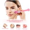 Beatifufu Travel Makeup Brush Paw Design Powder Blush Detail Brushes for Loose Powder Foundation Ergonomic Handle for Precision Application view 3