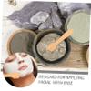 Mikinona Facial Mask Application Tool Bamboo Makeup Spatula 5pcs Set Reusable Beauty Spatula Face Mask Bowl view 3