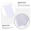 PLAFOPE 400pcs Mini Disposable Non-Woven Wax Strips for Facial Hair Removal Thick Waxing Strips for Women for Small Areas Easy to Use view 2