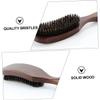Men's Beard Brush Wood Handle and Boar Bristles view 3
