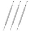 Beatifufu 3pcs Dual Sided Cuticle Remover Tool Stainless Steel Pusher Trimmer for Professional Nail Care and Manicure for Fingernails and Toenails view 1