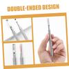 Beatifufu 3pcs Dual Sided Cuticle Remover Tool Stainless Steel Pusher Trimmer for Professional Nail Care and Manicure for Fingernails and Toenails view 4