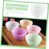 Beatifufu 5pcs Silicone Mask Mixing Bowl Mask Bowl for Boys and Girls and Adults Safe for Facial Skin view 3