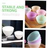 Beatifufu 5pcs Silicone Mask Mixing Bowl Mask Bowl for Boys and Girls and Adults Safe for Facial Skin view 4