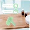 EXHUMKY 2pcs Facial Roller Massager Gua Sha Facial Tool Jade Scraper for Women view 2