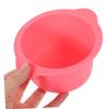 OHPHCALL 2pcs Silicone Wax Bowl Non-stick Wax Warmer Liners for Hair Removal Capacity Foldable Reusable Easy Demolding and Colors view 3