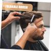 LALADEFIEE Stainless Steel Beard Comb Men's Grooming Kit Beard Brush Straightener Shaving Tool Brush for Men view 3