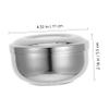 FUNOMOCYA Stainless Steel Shaving Soap Bowl Lid Shaving Mug for Men Portable Design for Travel and Home Use Effortless Creation Comfortable Shave view 2