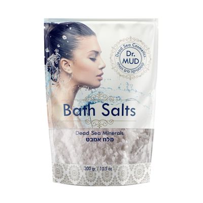 Natural Dead Sea Salt 100% Mineral-Rich Bath Soak, More Minerals Than Epsom Salt, Deep Relaxation, Detox, Exfoliates & Softens Skin, Helps Psoriasis, Eczema, Joint & Muscle Pain (10.5 oz, Natural)