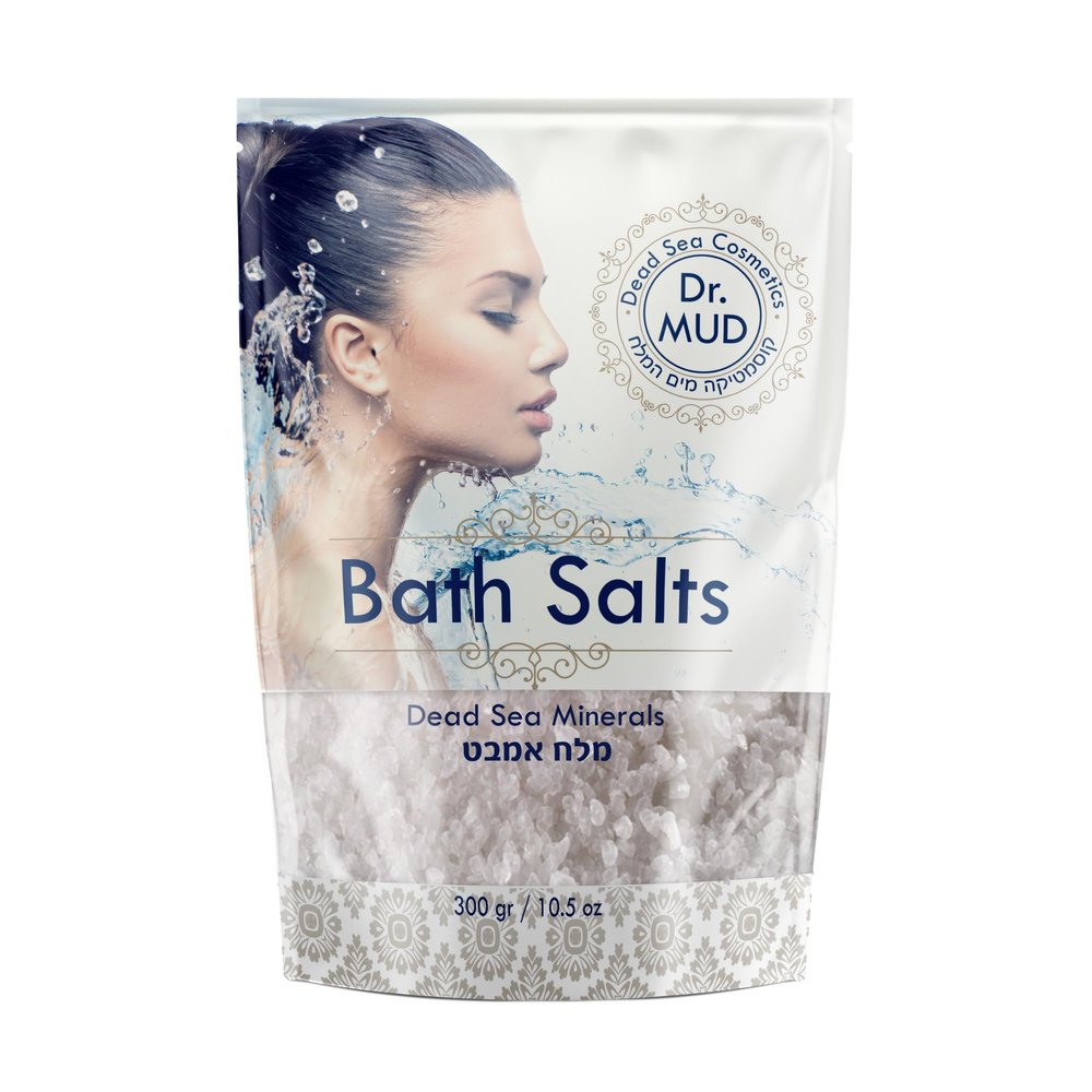 Natural Dead Sea Salt 100% Mineral-Rich Bath Soak, More Minerals Than Epsom Salt, Deep Relaxation, Detox, Exfoliates & Softens Skin, Helps Psoriasis, Eczema, Joint & Muscle Pain (10.5 oz, Natural)