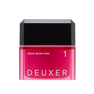 Number Three Inc DEUXER AQUA GLOSS WAX 1 80g | Natural Control | Made In Japan | All natural hair wax