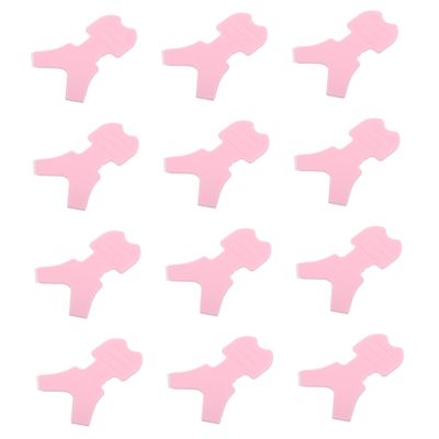 Mikinona 50pcs Y-Shaped Eyelash Curler Tool Multi-Functional Silicone Grafting Brush for Easy Application of False Lashes for Home and Salon Use